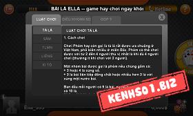 Bài Lá Ella 1.4